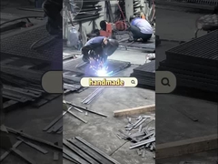 3 mm geschweißte Stahlbodengitter Gitter langlebige heiß galvanisierte Flat Bar