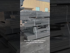 3 mm hellstahles Bodenverkleidungsgitter mit 30 mm Querschnitt