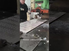 Aluminium schwarz Farbe Rissgitter Ausgezeichnete Wetterbeständigkeit