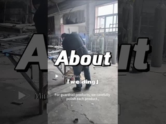 1.2m Post-Höhe geschweißtes Gitterzaun mit Stahlpfosten und 50x50mm Größe