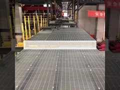 Galvanisierte rutschfeste Gitter - eine moderne Lösung für vielseitige und schwere Anwendungen