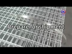 Schweißgitter aus Edelstahl 1000x6000 mm für Industrieplattformen