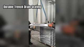 Robustes Abflussgitter für Grabengräben