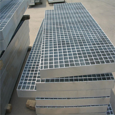 Heavy Duty Galvanized Metal Serrated Drainage Covers Steel Grating Drain Grate