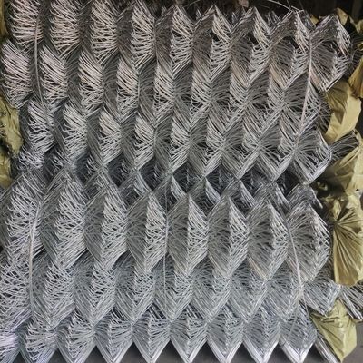 2.5mm Decorative Chain Link Fence Galvanized Powder Coated Finish Width Varies