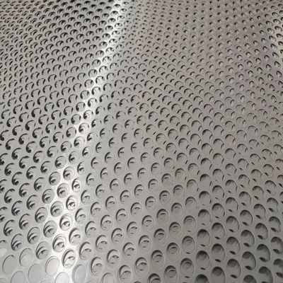 2.5m Height Perforated Metal Plate Manufacturing Technique With Attractive Design And Stainless Steel