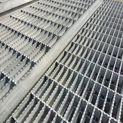 Corrosion Proof 6mm Cross Bar Aluminum Open Bar Grating In 3ft X 20ft