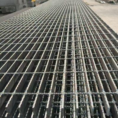 Low Carbon Steel Industrial Plain Bar Grating For Residential And Commercial
