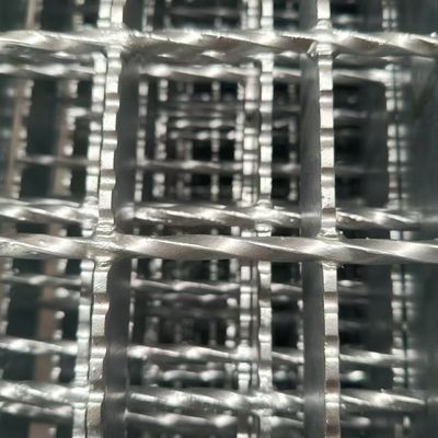 A steel grating that acts as a floor in a building and decorates the environment