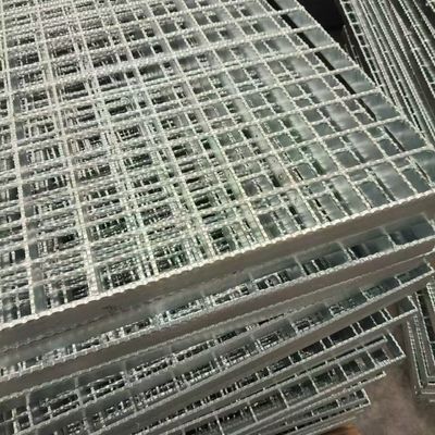 Cold Galvanizing Industrial Steel Grating with 100MM Bar Spacing