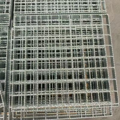 Cold Galvanizing Industrial Steel Grating with 100MM Bar Spacing