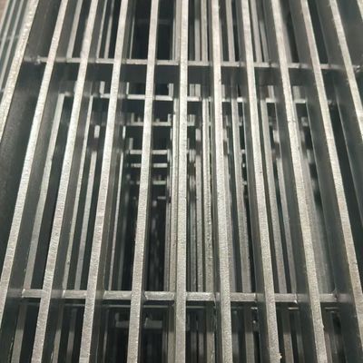 Rust Proof Steel Serrated Bar Grating For Variety Environments