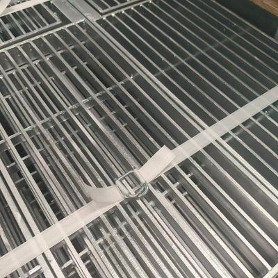 40mm Footstep To Weigh Non-Slip Steel Grating Industrial