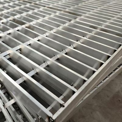 Flat Pressure Welded Bright Surface Stainless Steel Grating