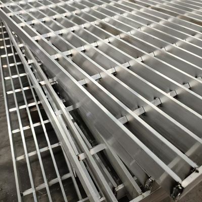 Flat Pressure Welded Bright Surface Stainless Steel Grating