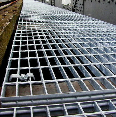 Bright Surface Flat Bar Type Non Slip Grating For Secure And Stable Industrial Flooring