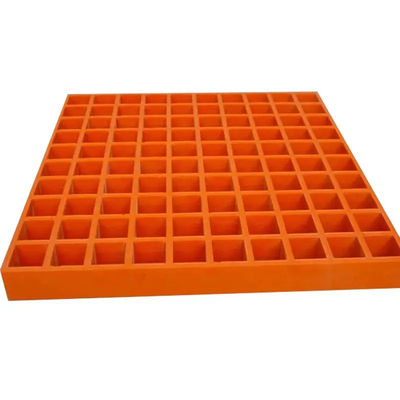 UV Resistant Glass Fibre Grating Sheets Customized Shape for Construction