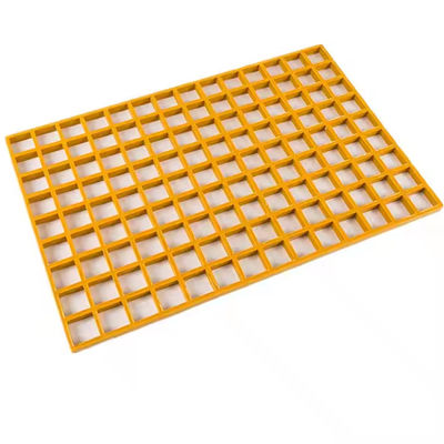 UV Resistant Glass Fibre Grating Sheets Customized Shape for Construction