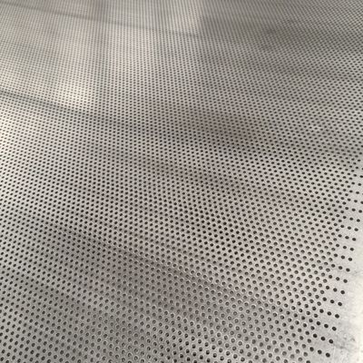 Customized Height Open Area 30%-70% Perforated Metal Plate Environmental Protection