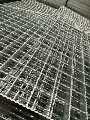 10mm Galvanized Surface Serrated Steel Grating Durable 12mm Flat Bar