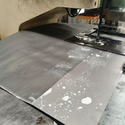 Square Hole Shape Powder Coated Perforated Metal Plate Durable Expanded Mesh Solutions