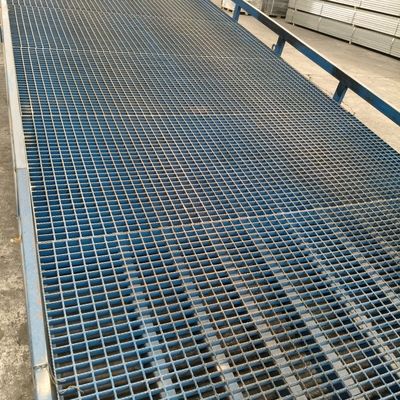 50MM Bar Spacing Industrial Steel Grating Biggest Size 1050mm*6000mm 40*100 Applications in the Market