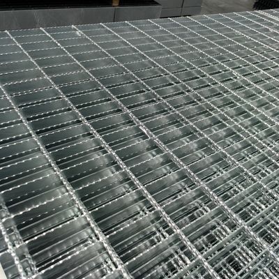 ANSI / NAAMM MBG531-88 Standard Gully Grating Flat Or Serrated Steel Type Performance