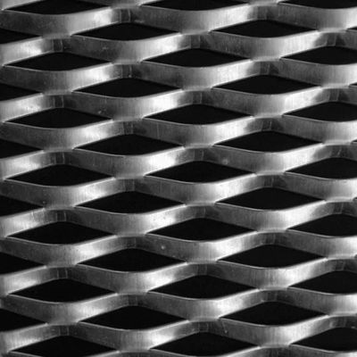Diamond 0.5mm Thickness Decorative Expanded Metal Mesh CE Passed