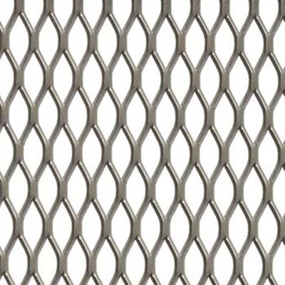 Diamond 0.5mm Thickness Decorative Expanded Metal Mesh CE Passed