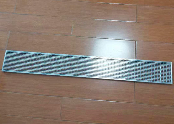 5mm thickness Linear Compact Bar Shower Grating SS 316 Stainless Steel bar grating