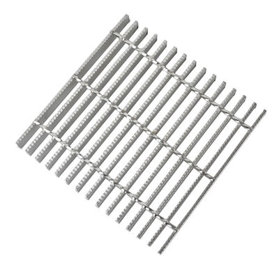 Heavy Duty Steel Bar Grating Q355 Hot Dip Galvanized Welding 5mm Flat Bar thickness