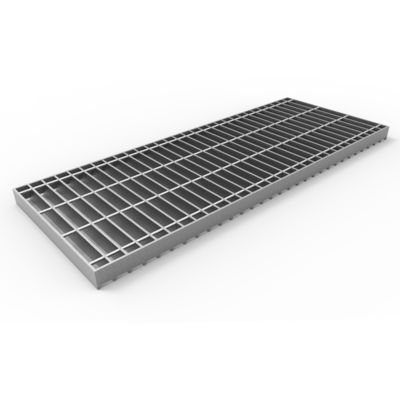 Modular Customizable Serrated Carbon Steel Bar Grating Easy Installation