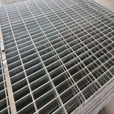 Hot Dip Galvanized Steel Bridge Grating Serrated Bar High Strength