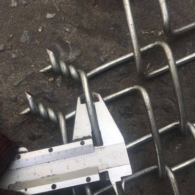 Höhe 1,5 m Landwirtschaft 4,0 mm Draht Durchmesser Kettenverbindung Zaun galvanisiert