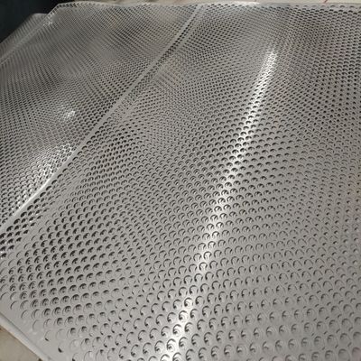 Anti-Rutsch Hexagonal Loch Perforierter Metallplatte mit verschiedenen Öffnungsgrößen und Custom OEM Service