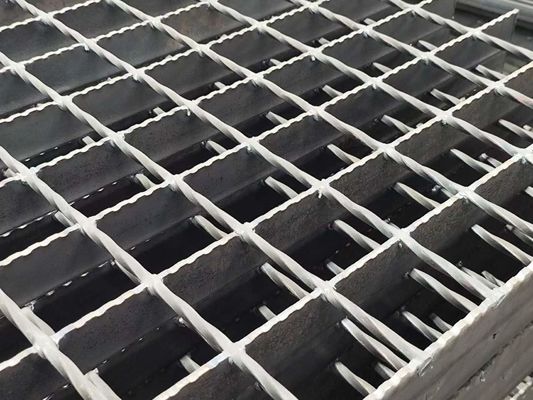 Gauging Tooth Serrated Steel Grating Heavy Duty Load Bearing Standard Panels