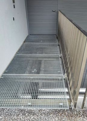 Q345 - Schiebefreier Stahlgitterplatform für sichere und langlebige Bodenbeläge