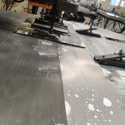 ISO9001 Standard Guards Metal Plate With Holes For Heavy Duty And Industrial