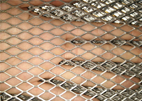 Einfaches Streckmetall-Blatt, Diamant-Stahlmaschen-Blatt kundengebundene Größe