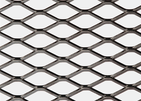 Angehobenes Streckmetall-Blatt, Aluminiumsicherheits-Masche bedeckt Rohstoff
