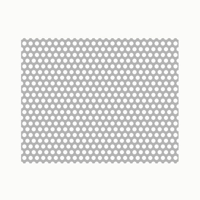 Rundes Loch-Flussstahl 0.5mm perforierte SS überziehen galvanisiert für Plattform