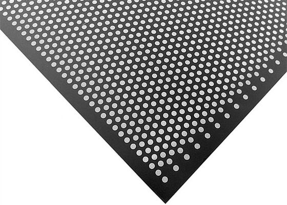 Flussstahl-Material keine geschwankten Mitten Endperforierten Mesh Plates 12.7mm