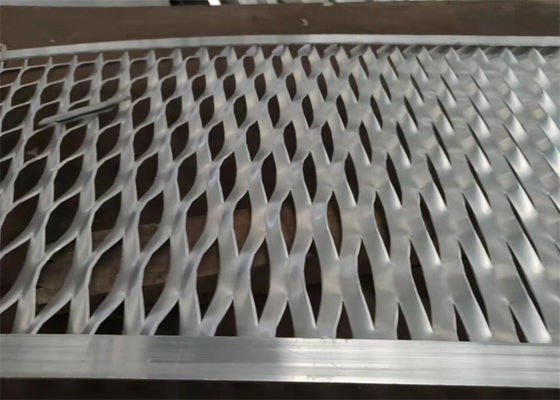 Streckmetall-Blatt-Aluminium der Fassaden-Umhüllungs-Decken-0.5mm angehoben oder flach gedrückt